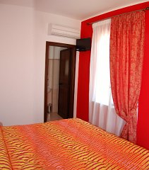 Camere da letto dell'Agriturismo Parra