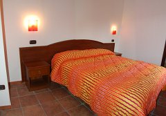 Camere da letto dell'Agriturismo Parra