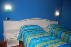 Camere da letto dell'Agriturismo Parra