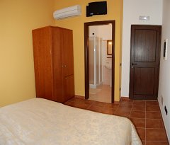 Camere da letto dell'Agriturismo Parra